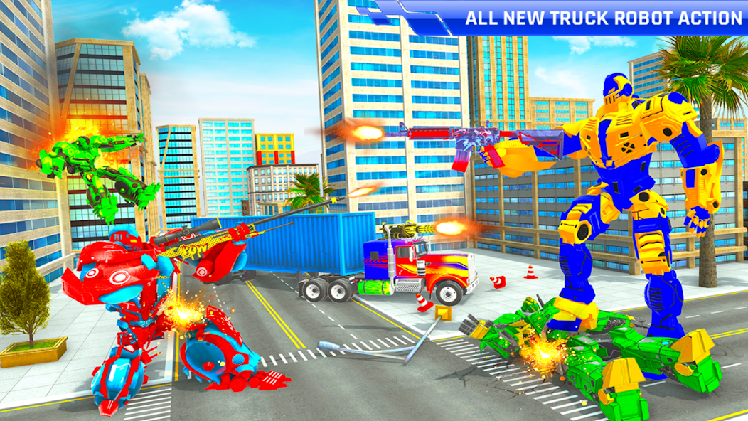 Anaconda Robot Truck Transform