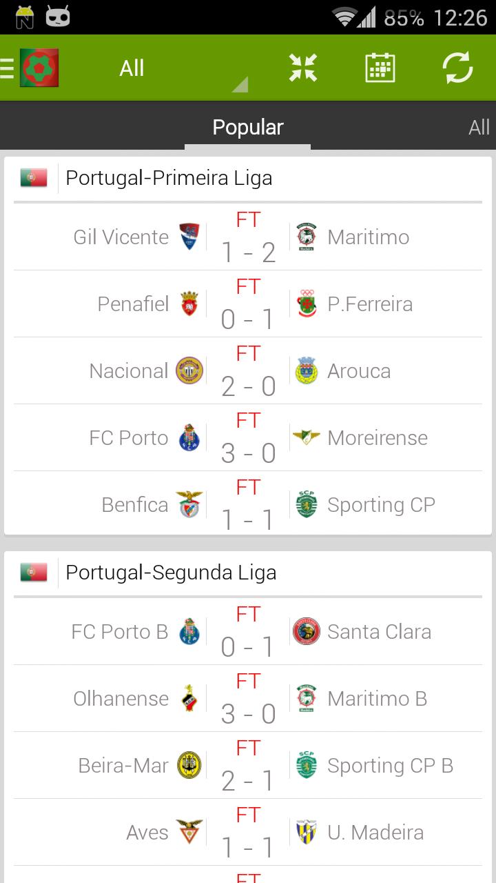 Portugal Football  Liga Sagres