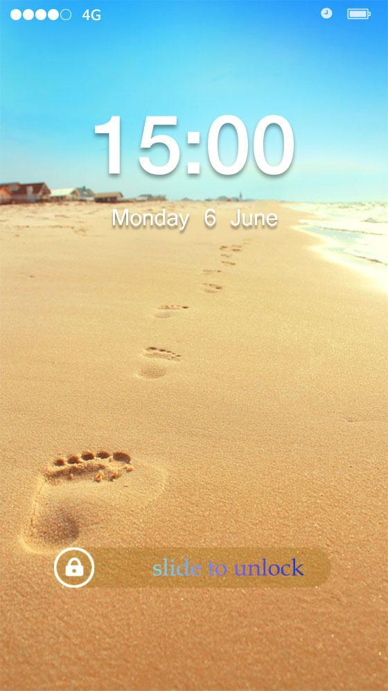 AppLock Theme Summer Beach