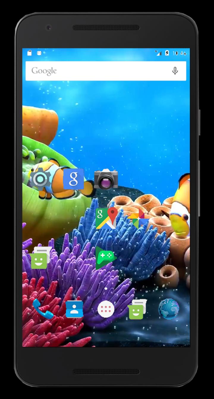 3D Seabed World Live Wallpaper