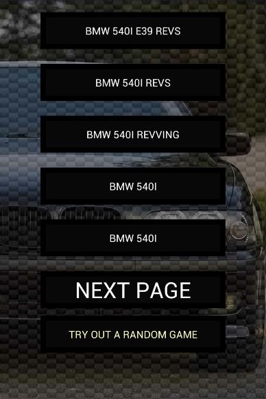 Engine sounds of 540i