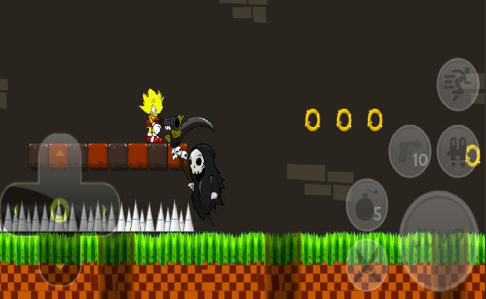 Super Sonic 3 & DarkNight Shadow Smash Platformer