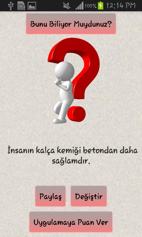 Bunu Biliyor Muydunuz