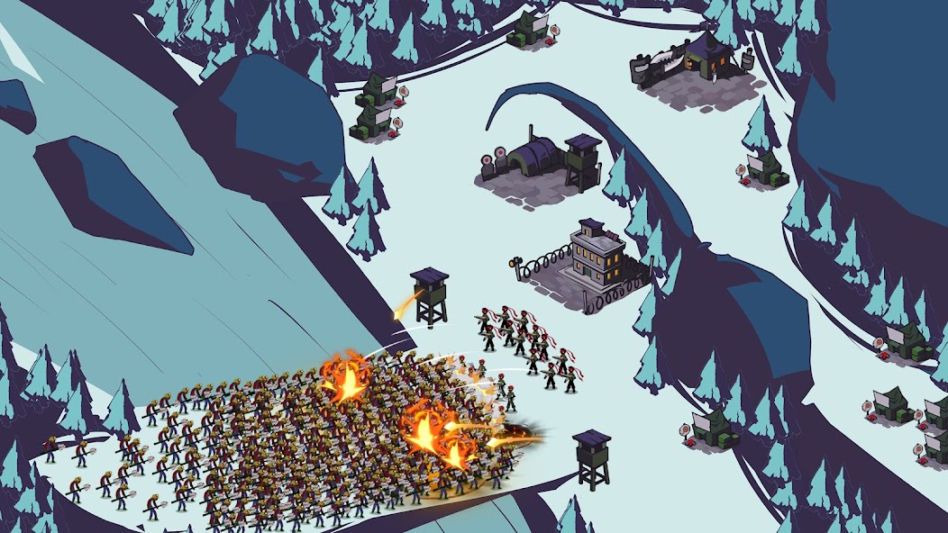 Stick World Z: Zombie War TD