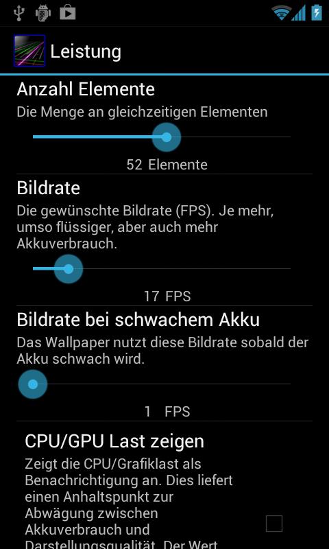 Glowing Lines Live Wallpaper