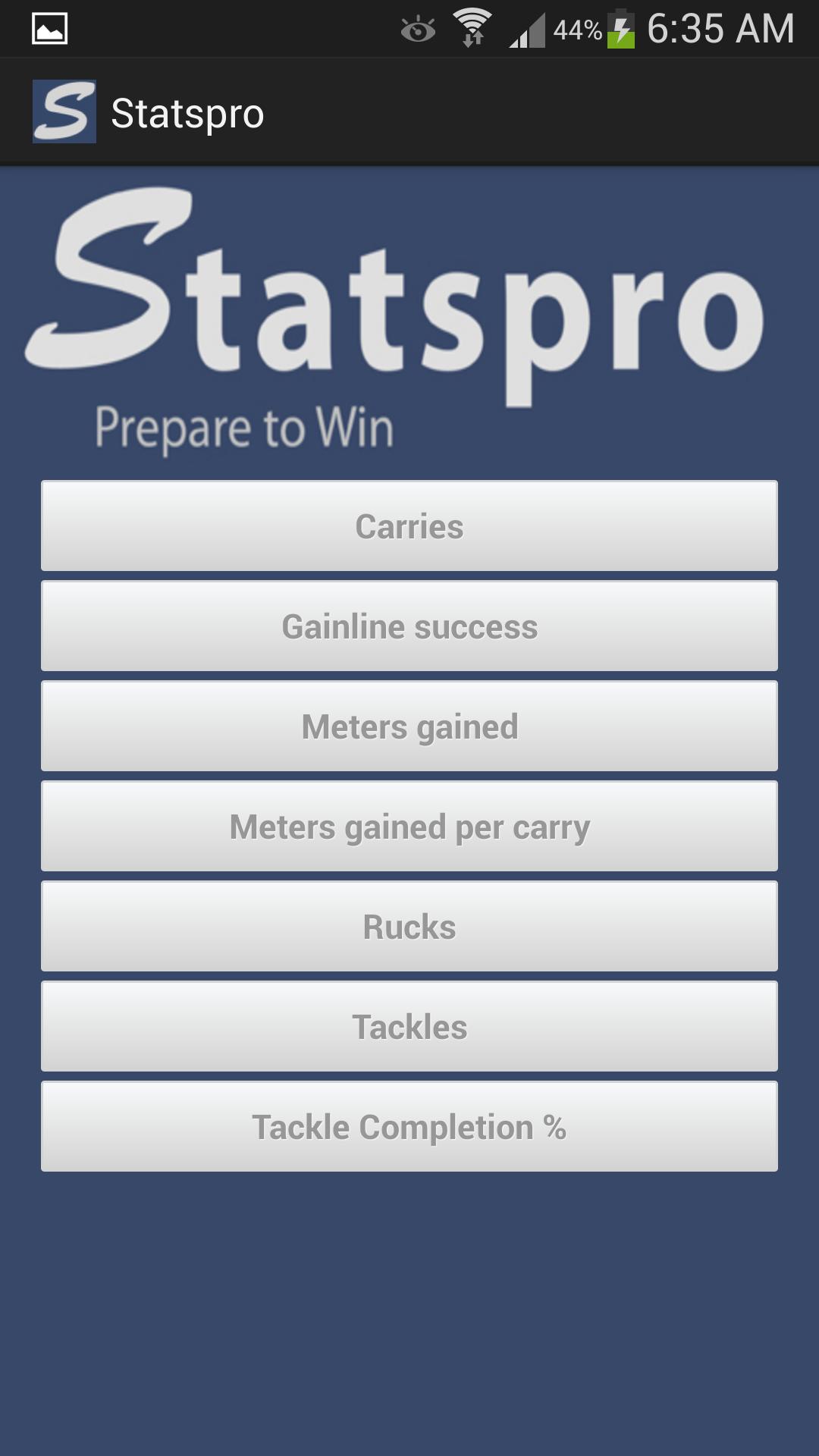 Statspro Rugby