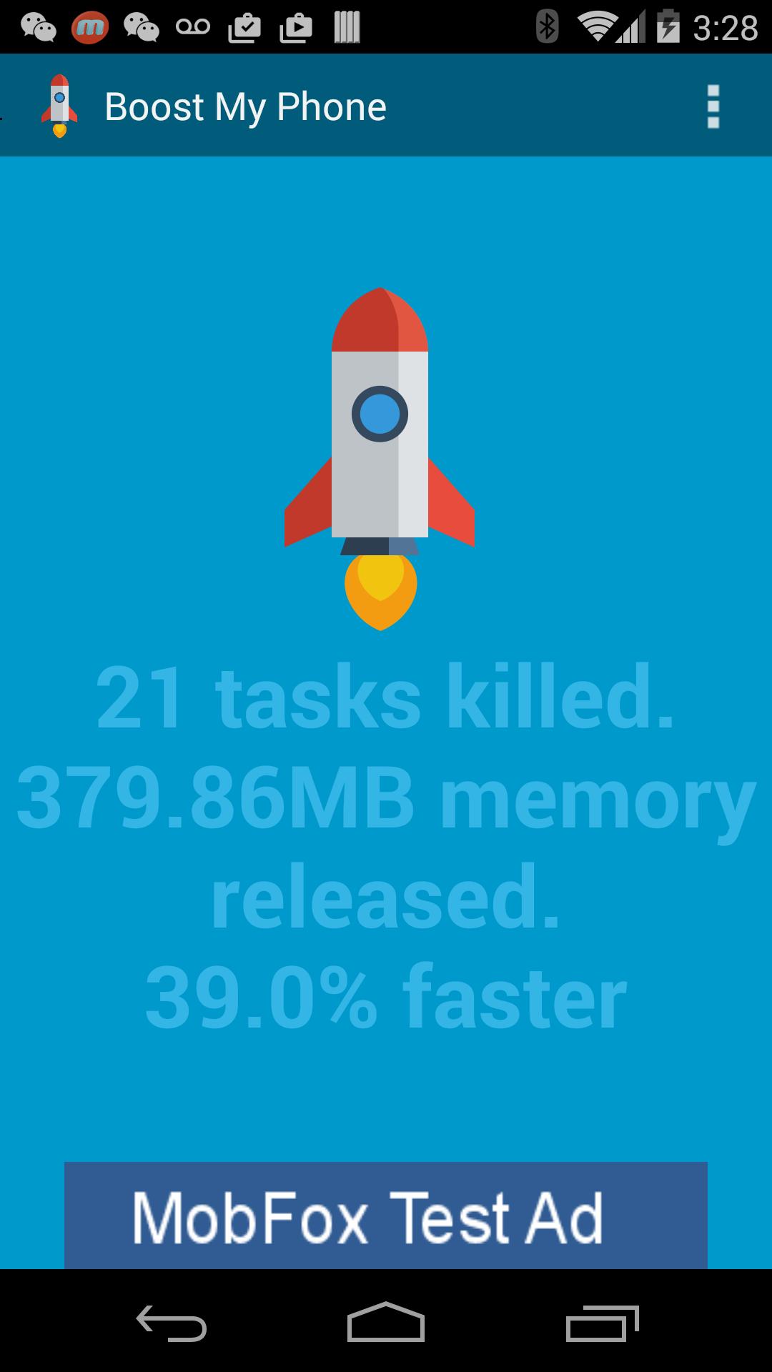 Boost My Phone(Android Wear)