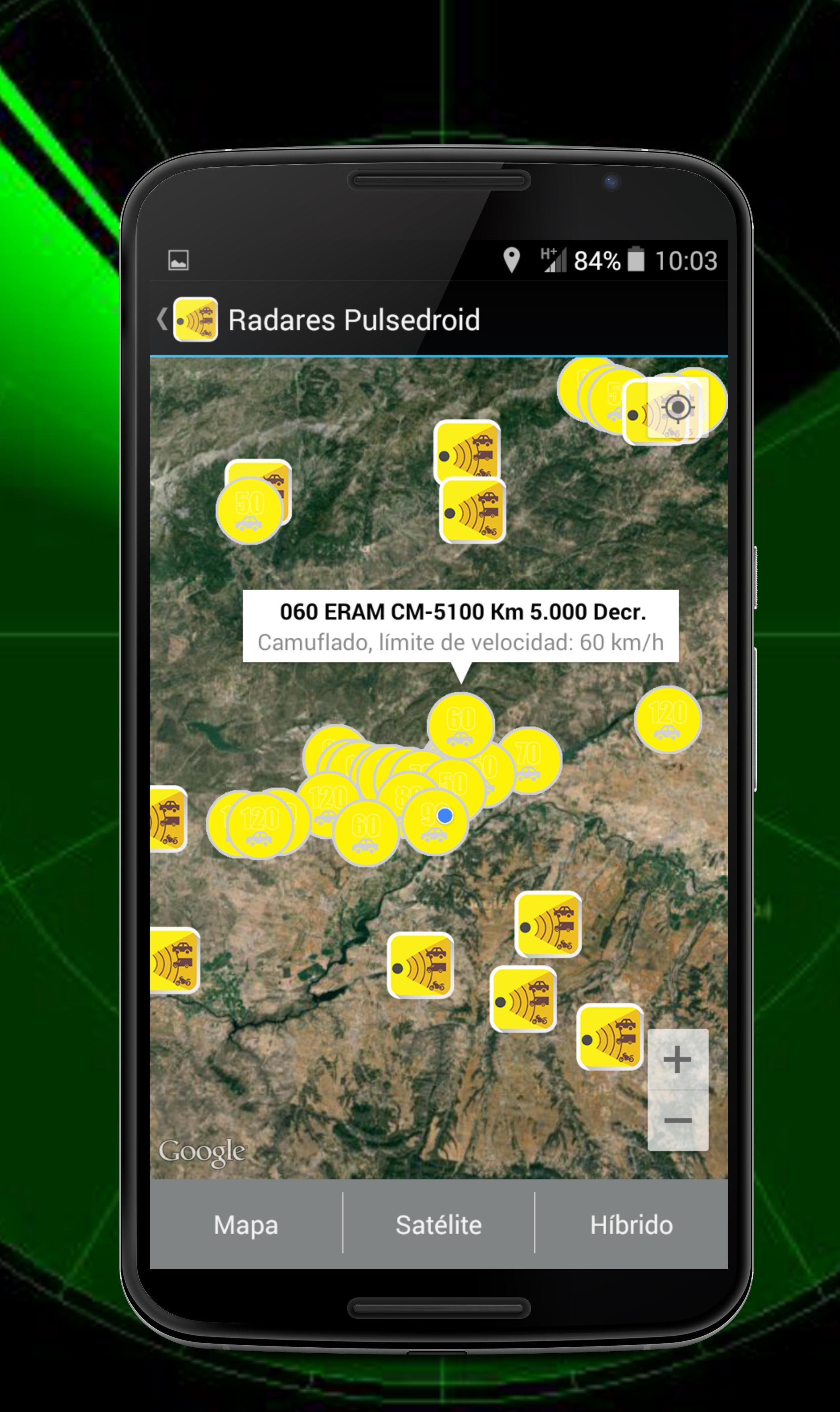 Speed radar detector