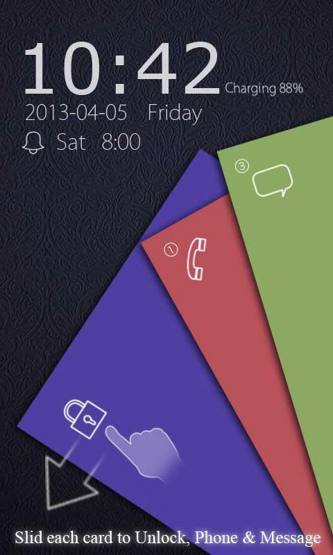Card GO Locker Theme