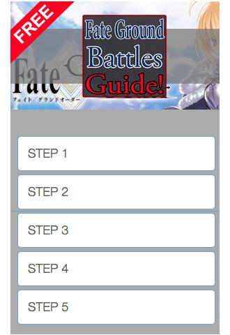 Battle Guide Fate Grand Order