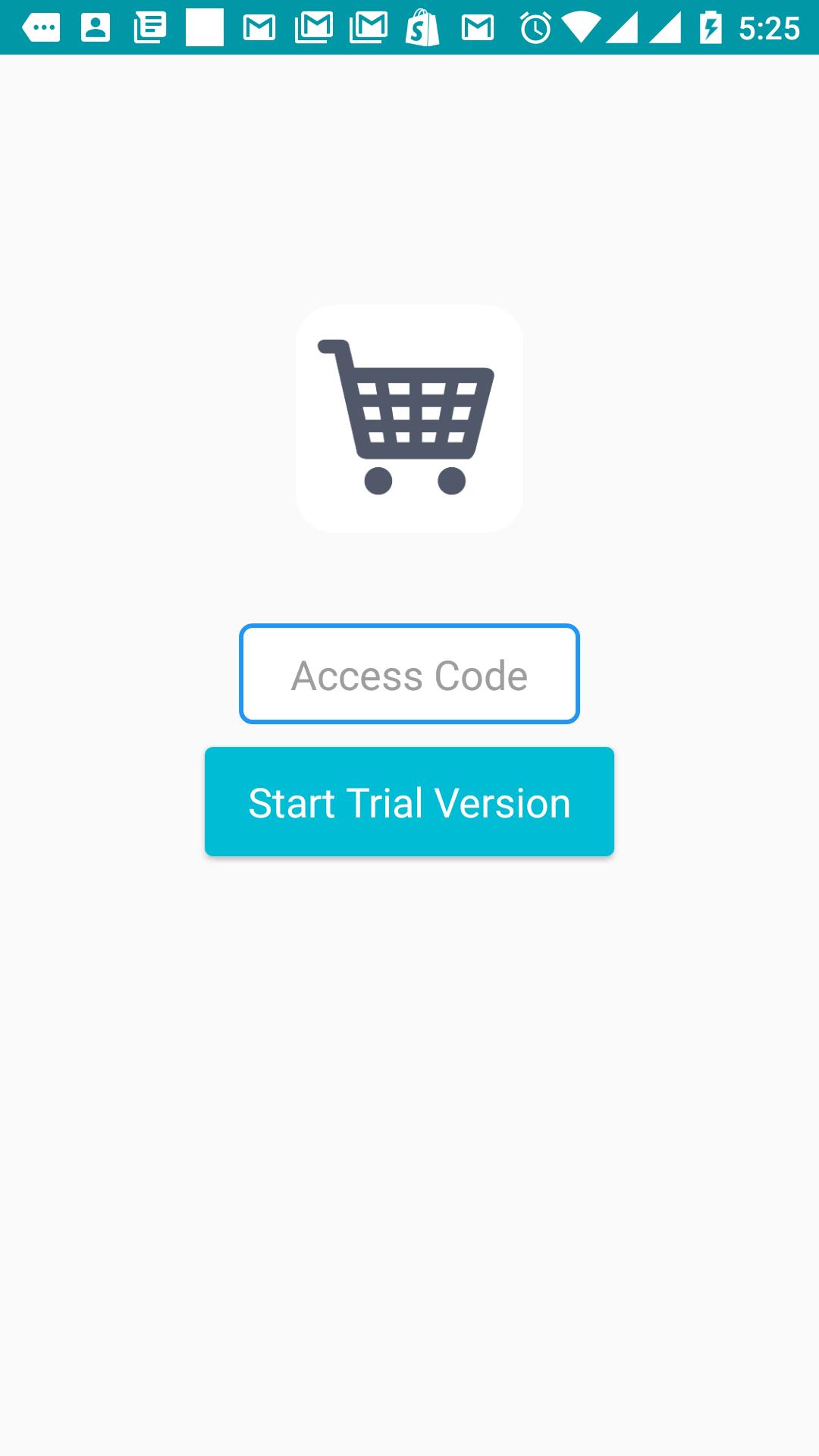Ecommerce Trial App