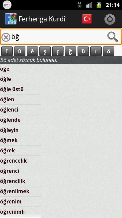 Big Kurdish-Turkish Dictionary