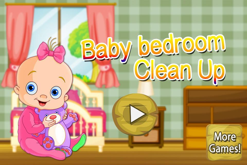 Cleanup baby bedroom games