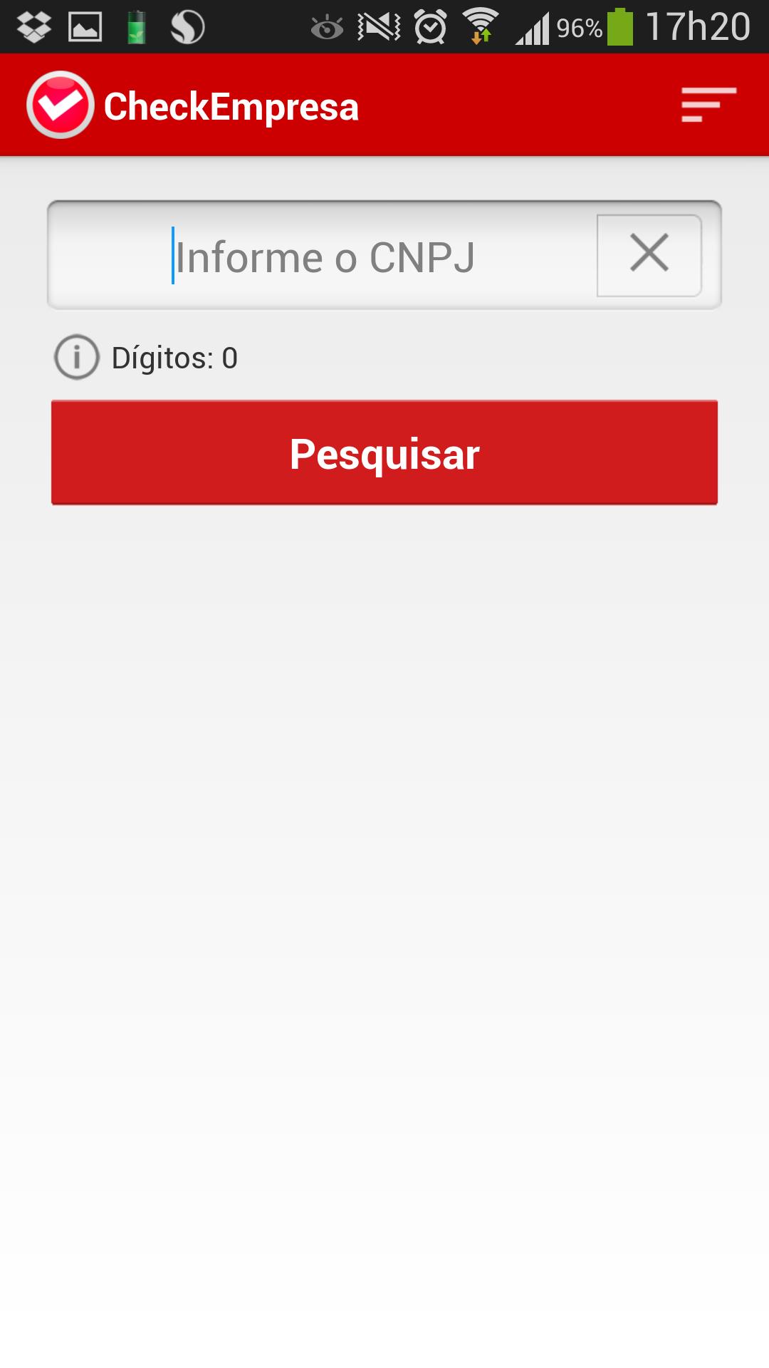 Consulta CNPJ - Check Empresa