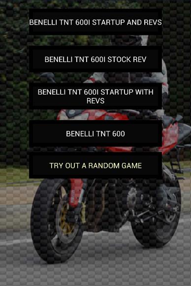 Engine sounds of TNT 600i