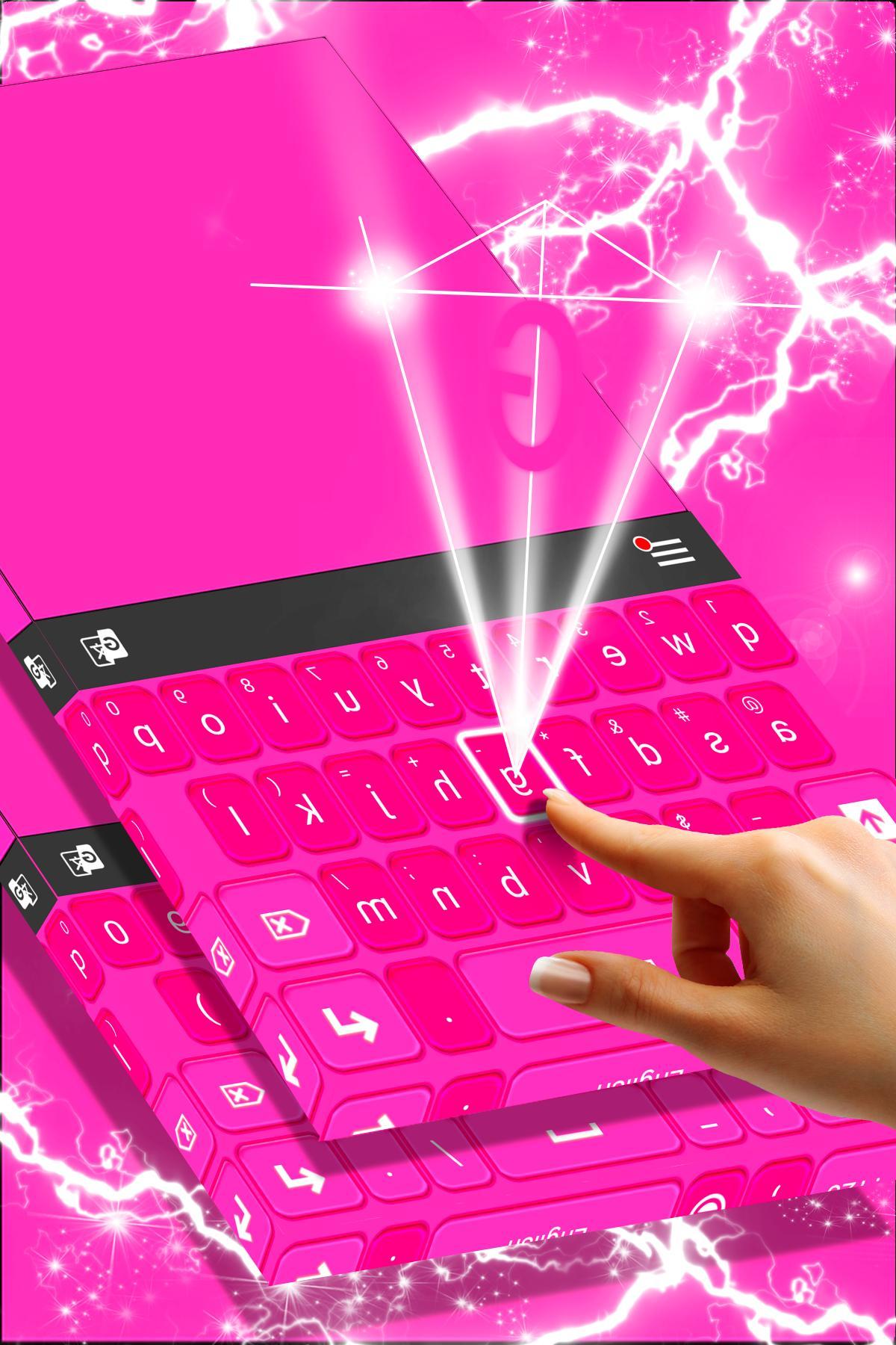 Pink Keyboard Personalization