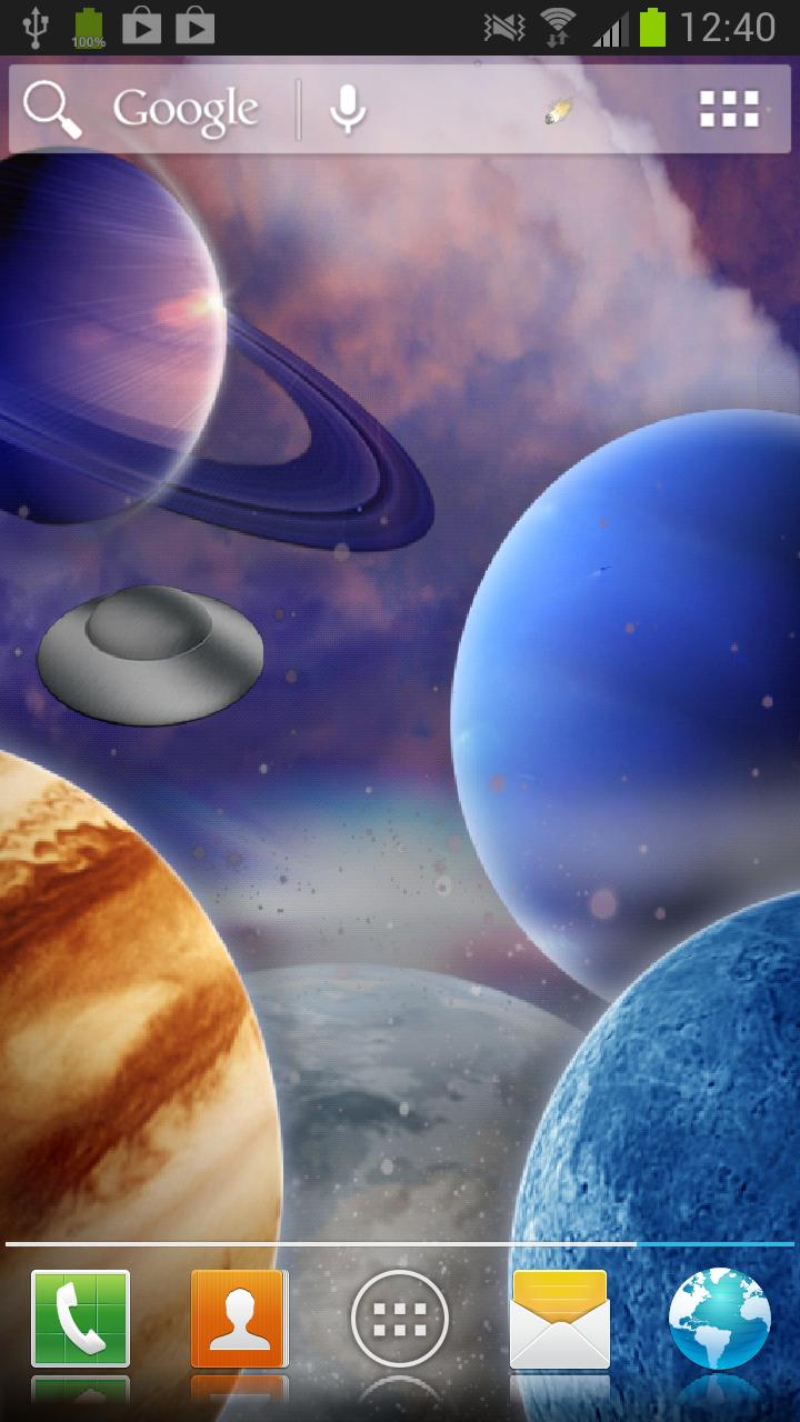 Space 3D Live Wallpaper