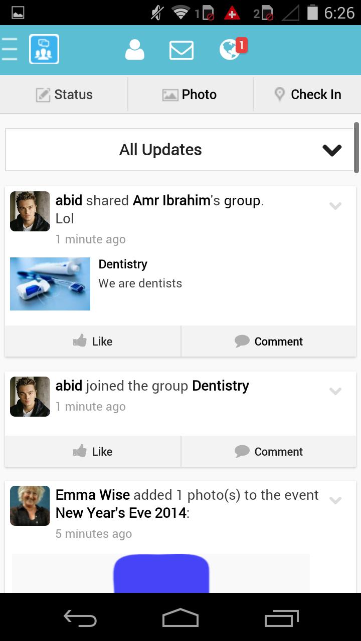SocialEngine Mobile App