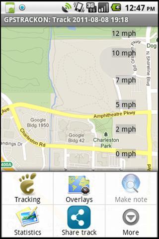 GPS TRACK ON