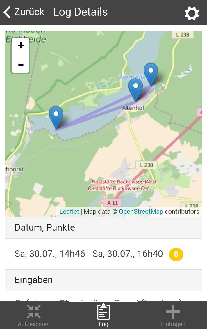 Fahrtensegler Logbuch