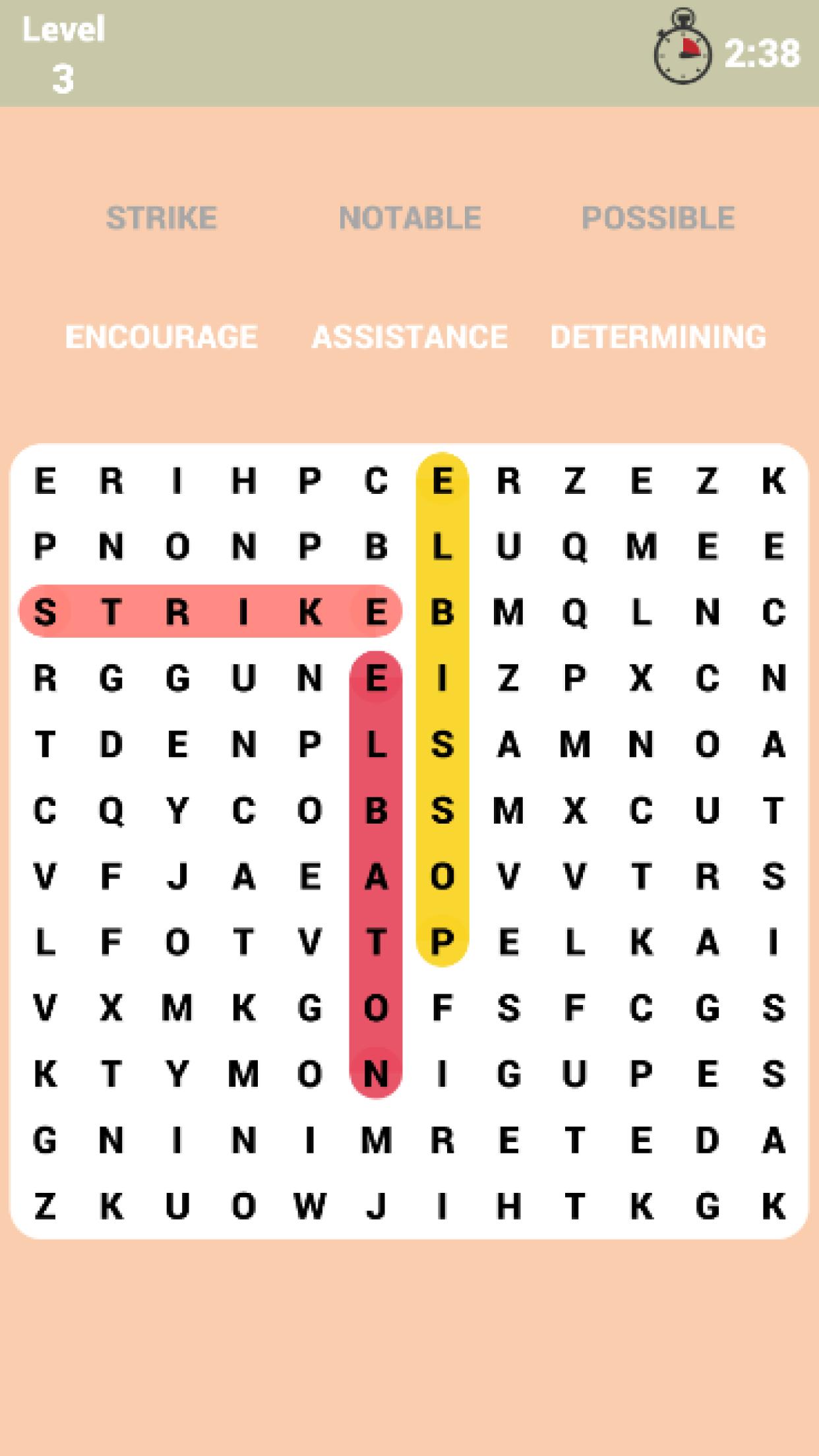 Word Search For Newbie