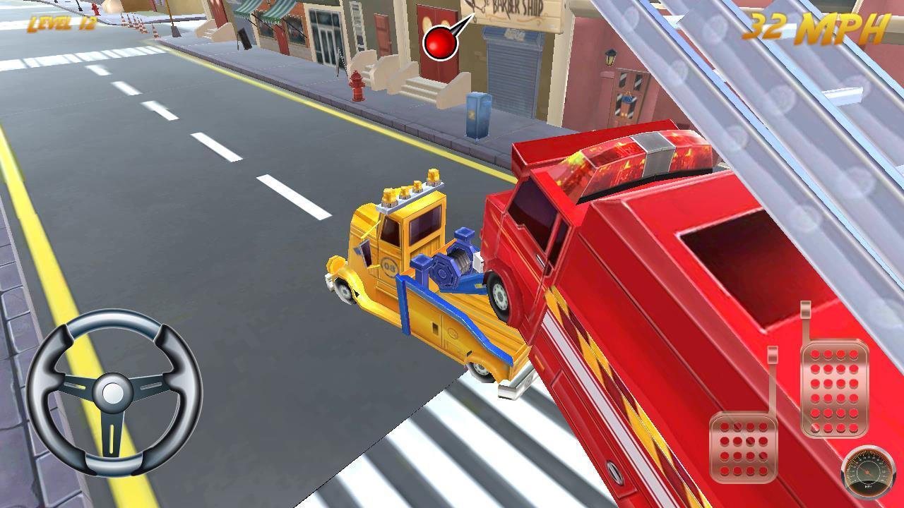 Toy Tow Truck Parking