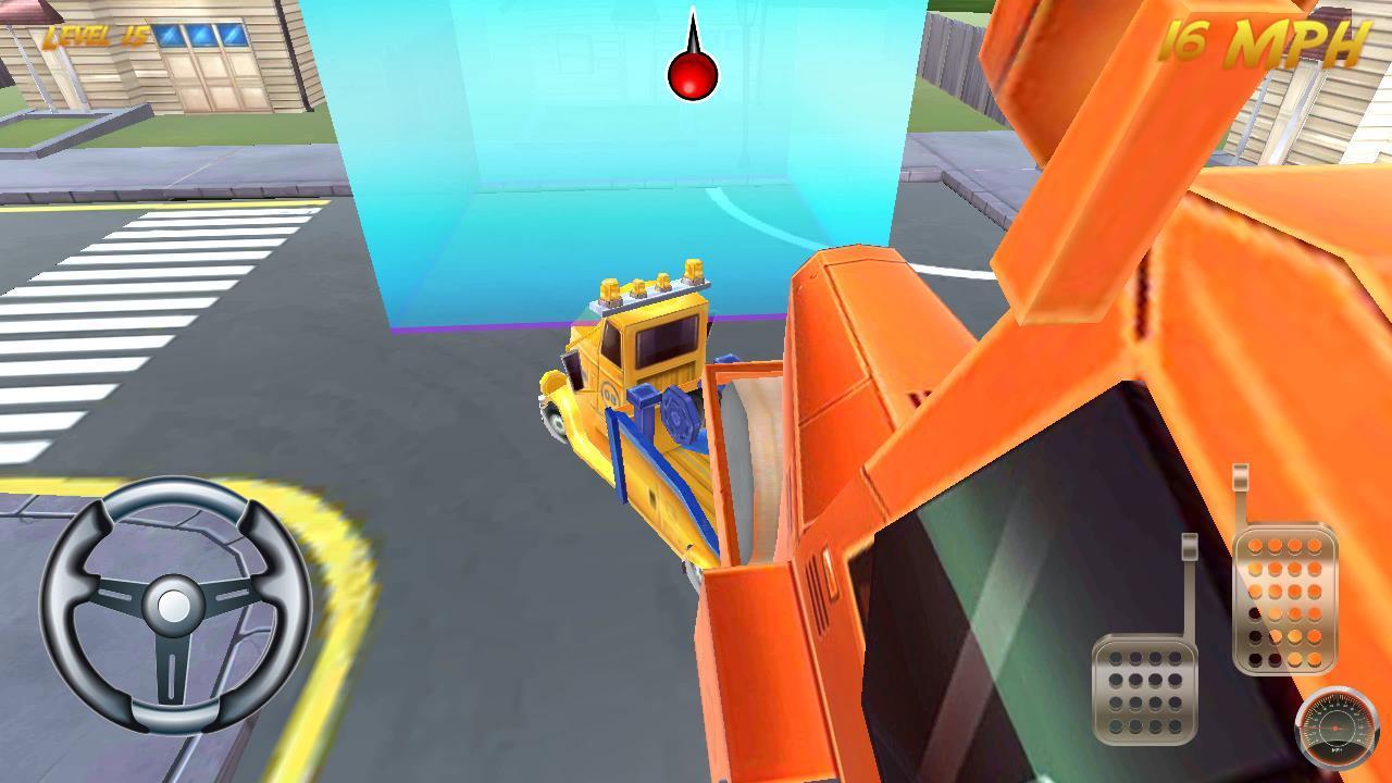 Toy Tow Truck Parking