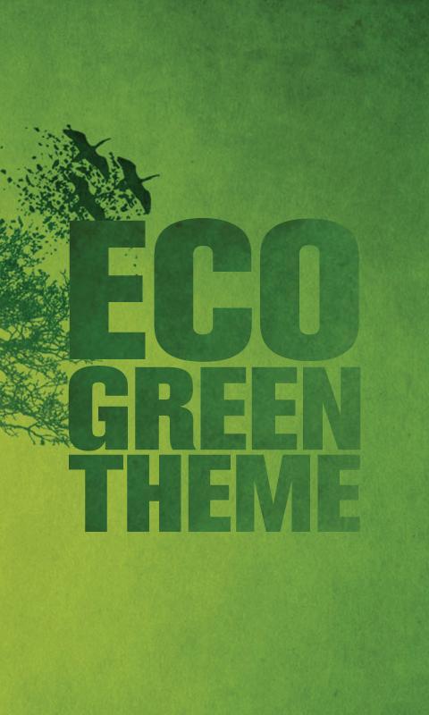 ECOLOGY Green ADW Theme