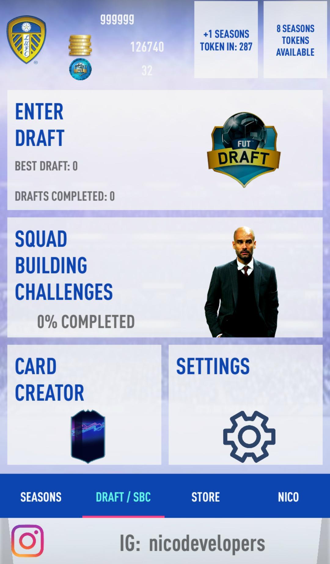 FUT 20 SEASONS + DRAFT SIMULATOR