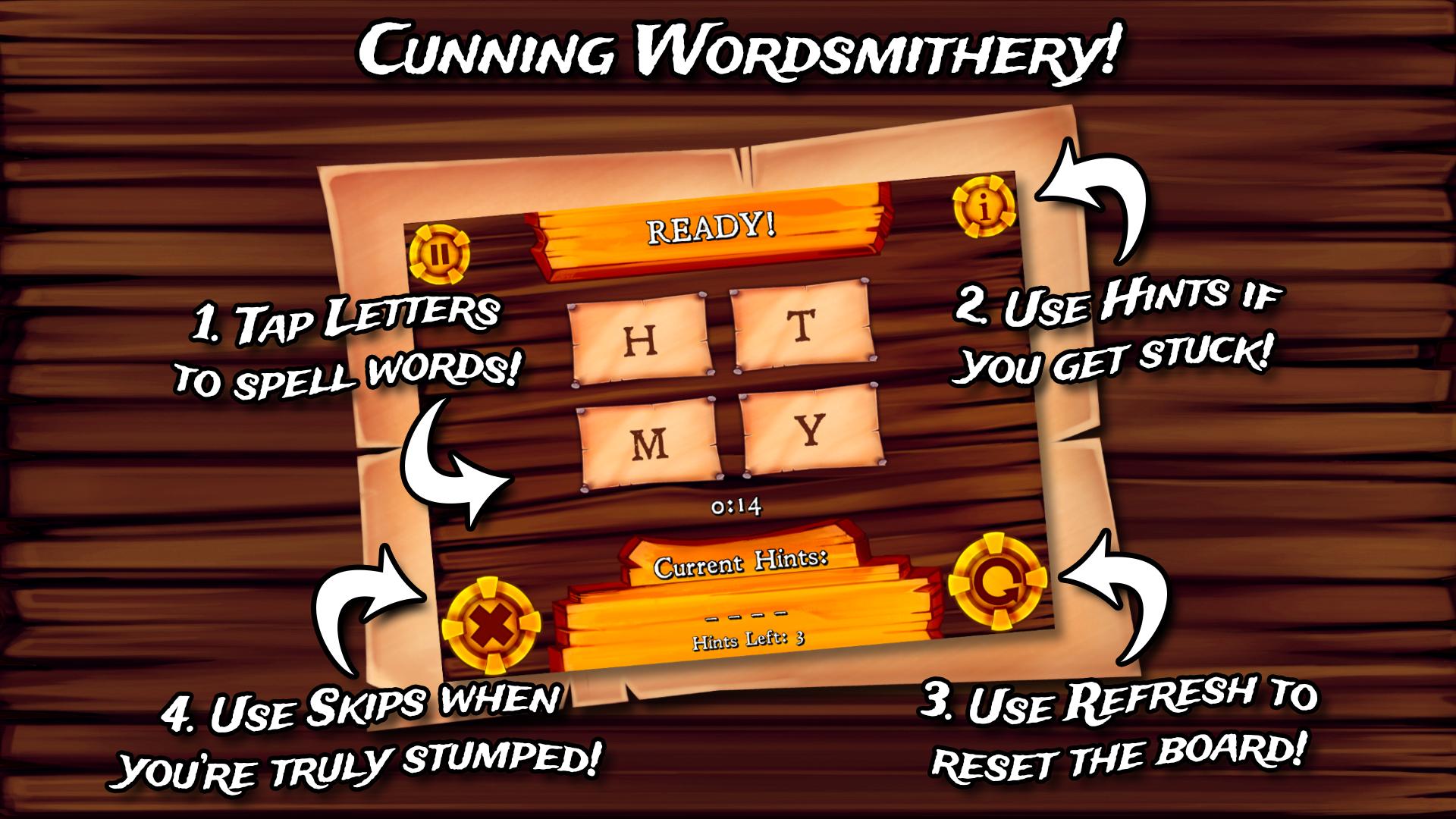 Rapscallions: Four Letter Words