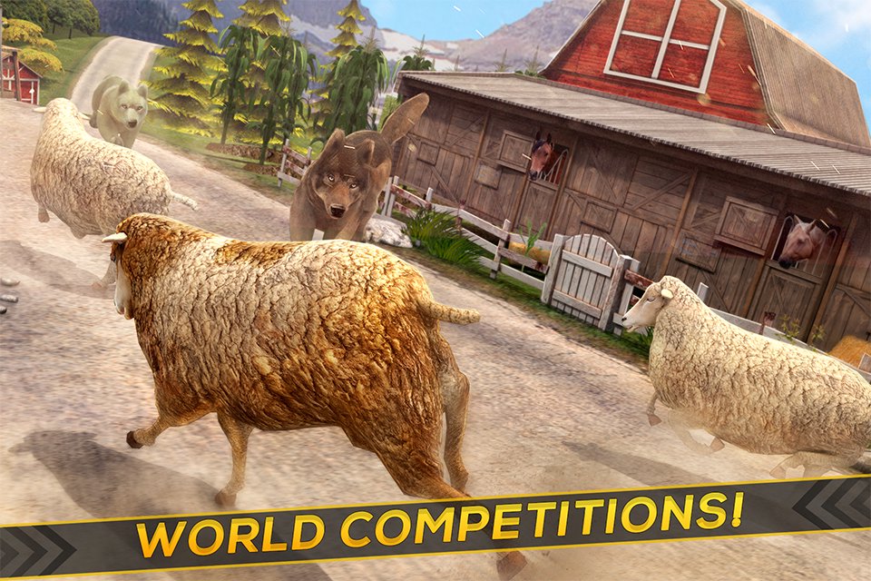 Sheep Racing Adventure Game 3D
