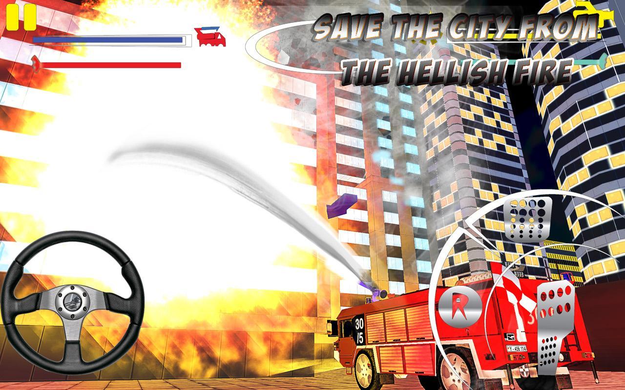 Firefighter-Fire Brigade Truck