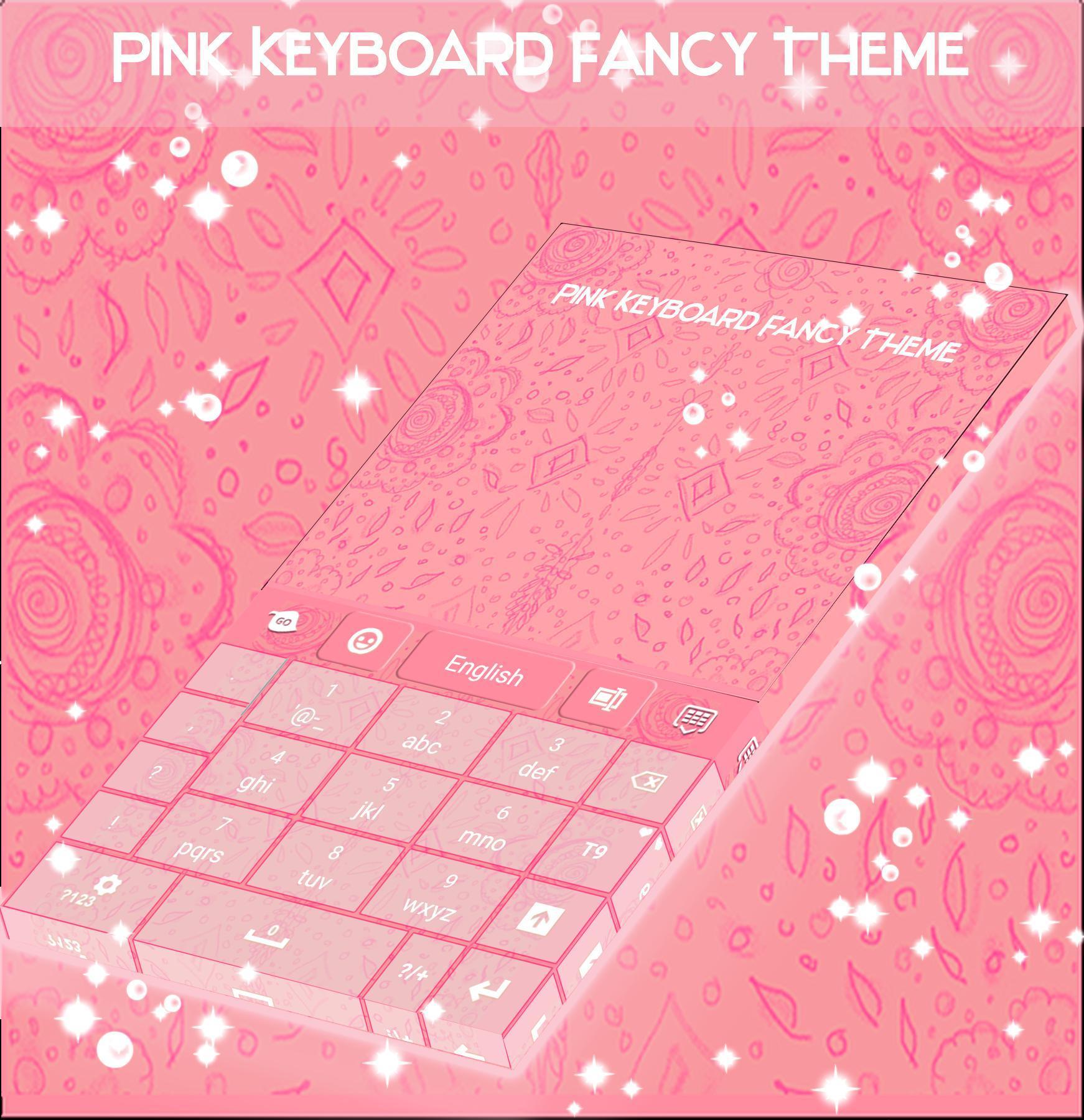 Pink Keyboard Fancy Theme