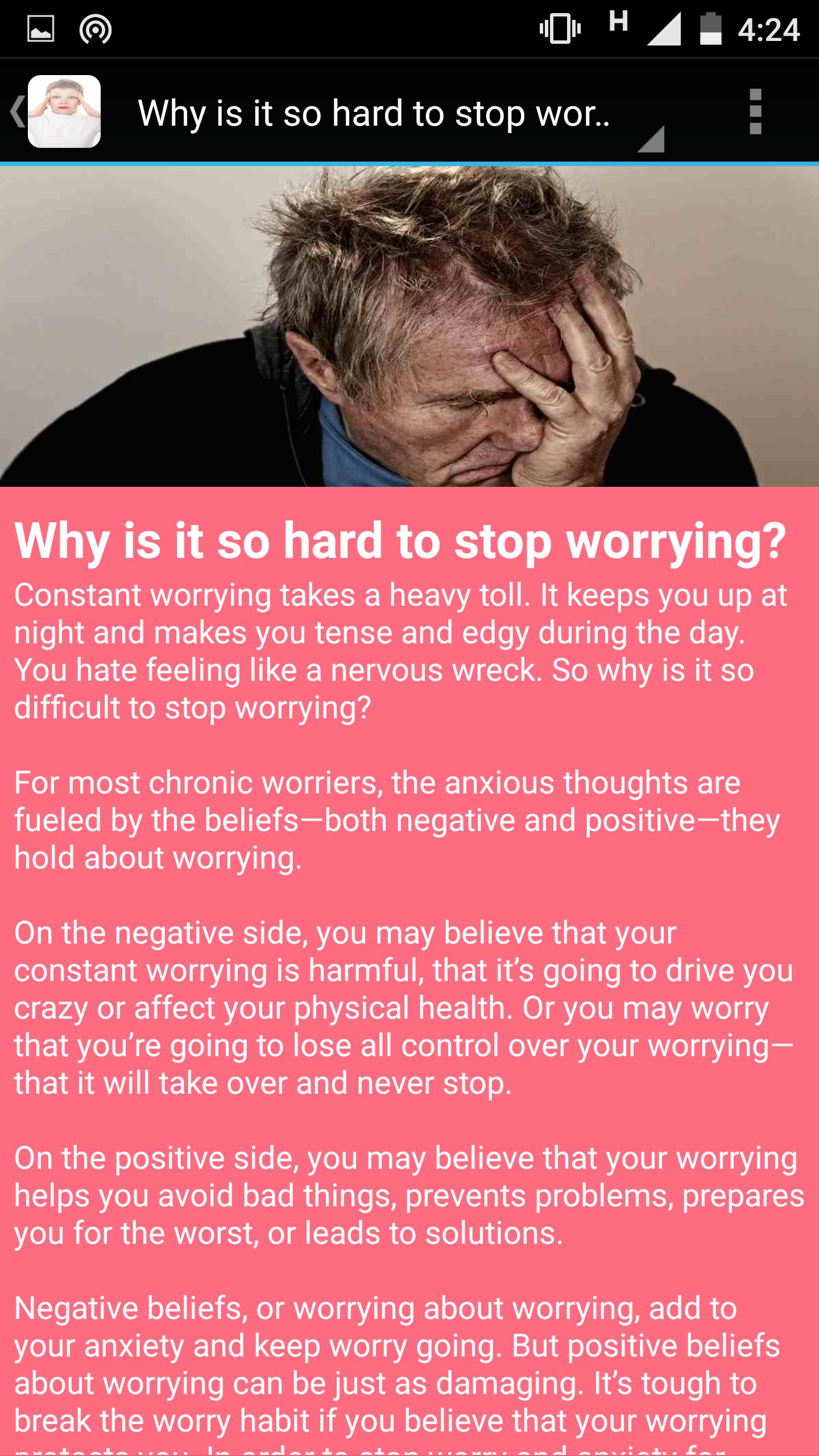 Instant Anxiety Relief