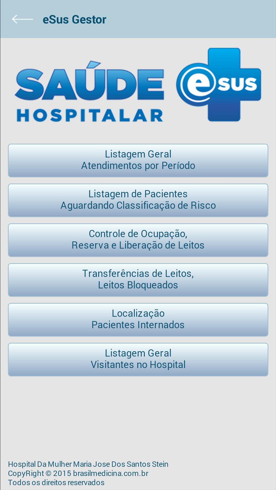 eSus Hospitalar