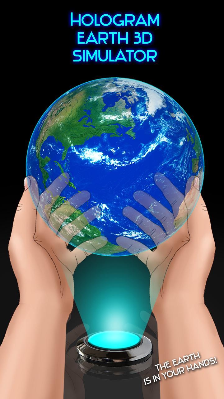 Hologram Earth 3D Simulator