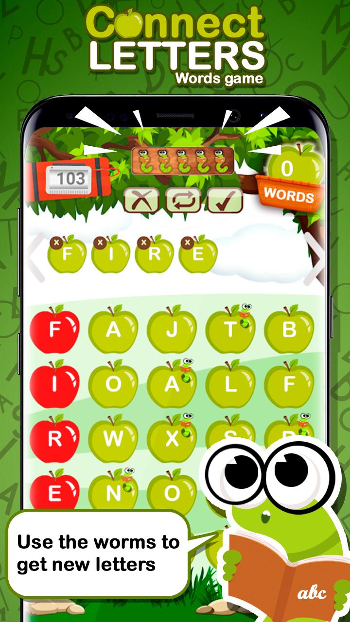 Connect Letters & Words Game