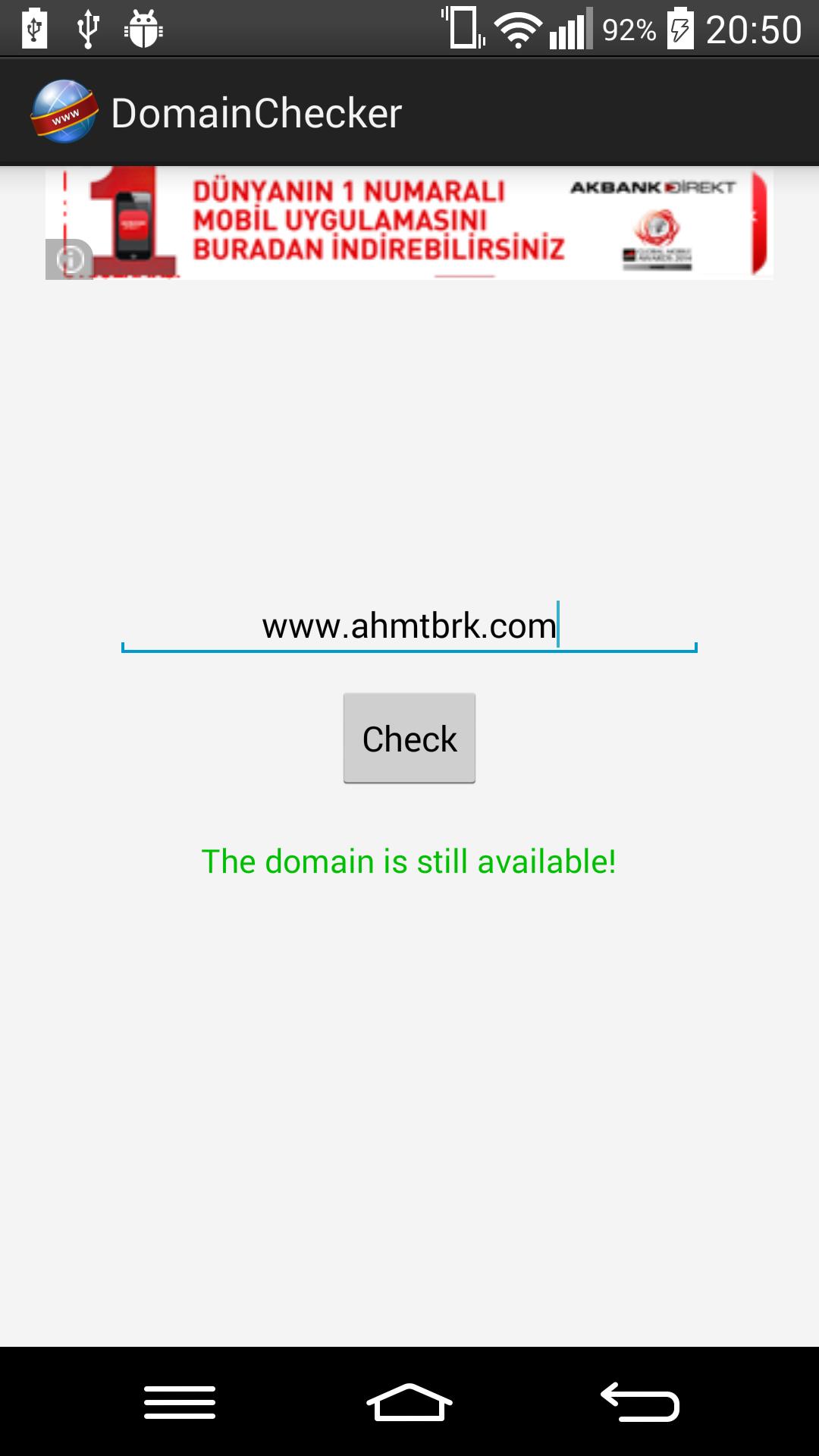 Domain Checker