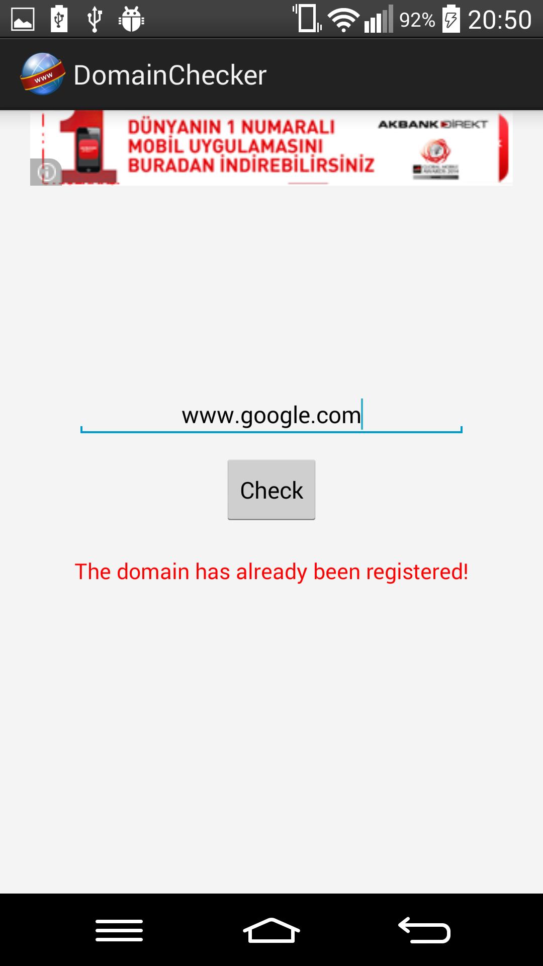 Domain Checker