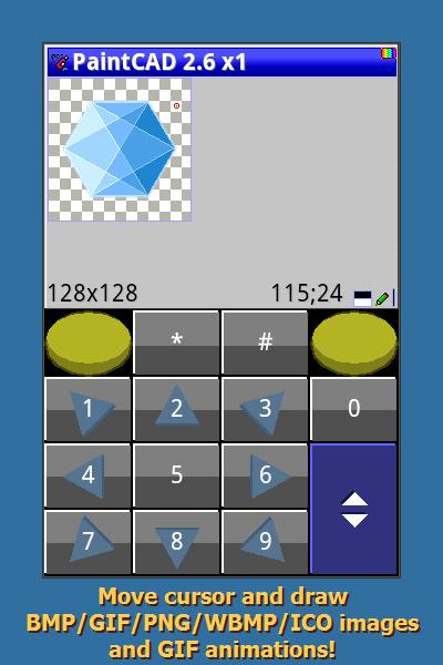 PaintCAD pixel art editor