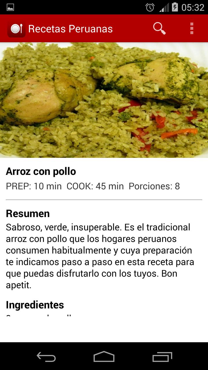 Recetas Peruanas