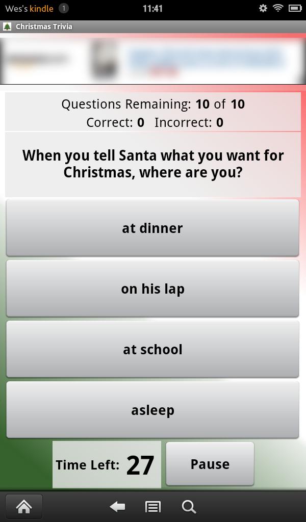 Christmas Trivia