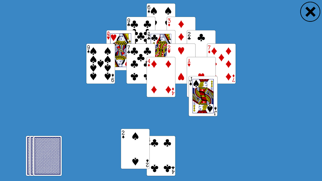 Classic Pyramid Solitaire