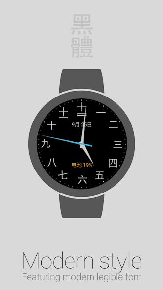 Chinese Watch Face
