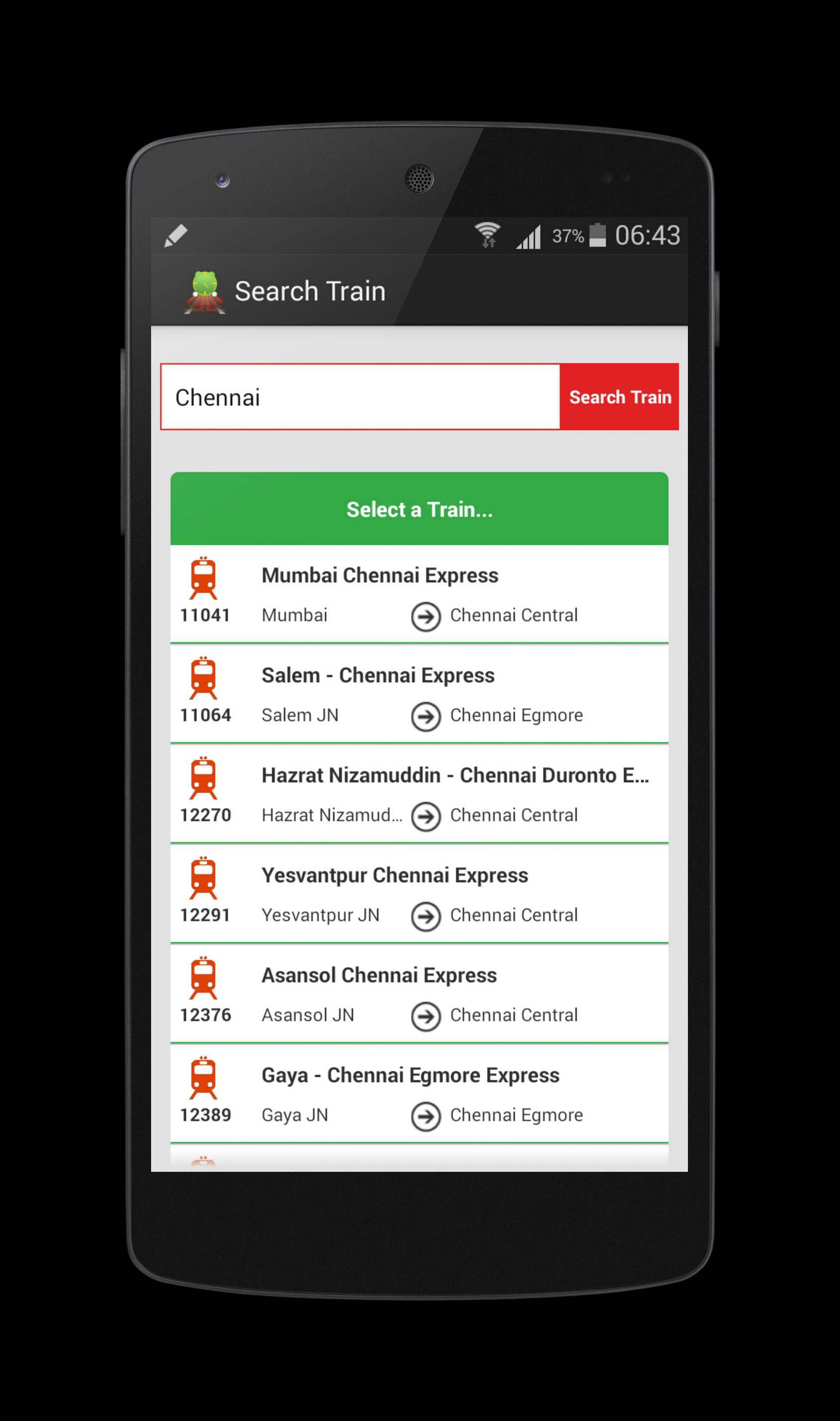 Live Train PNR Status