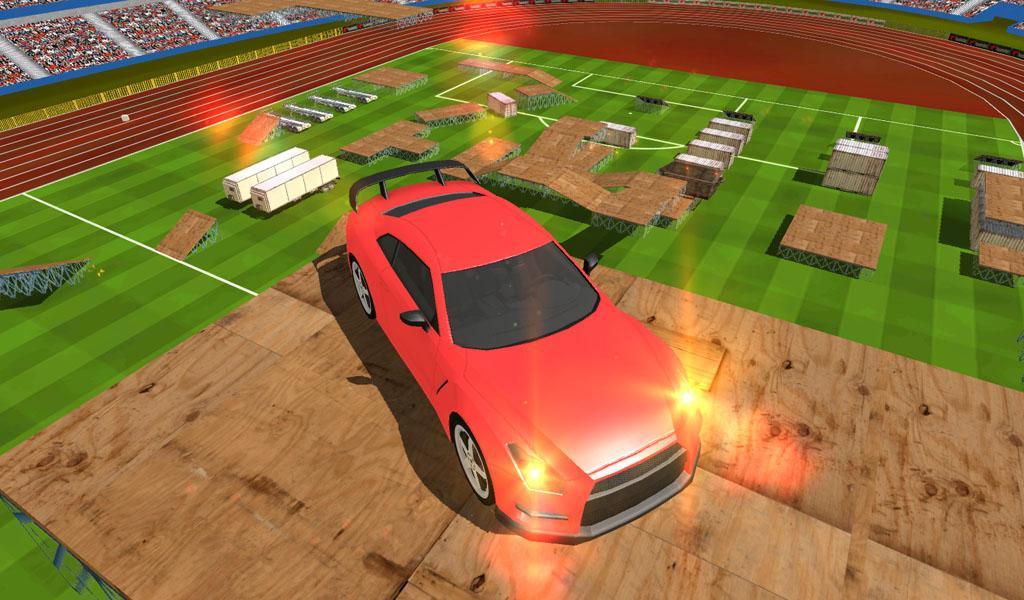 Stadium Arena Stunt Driving