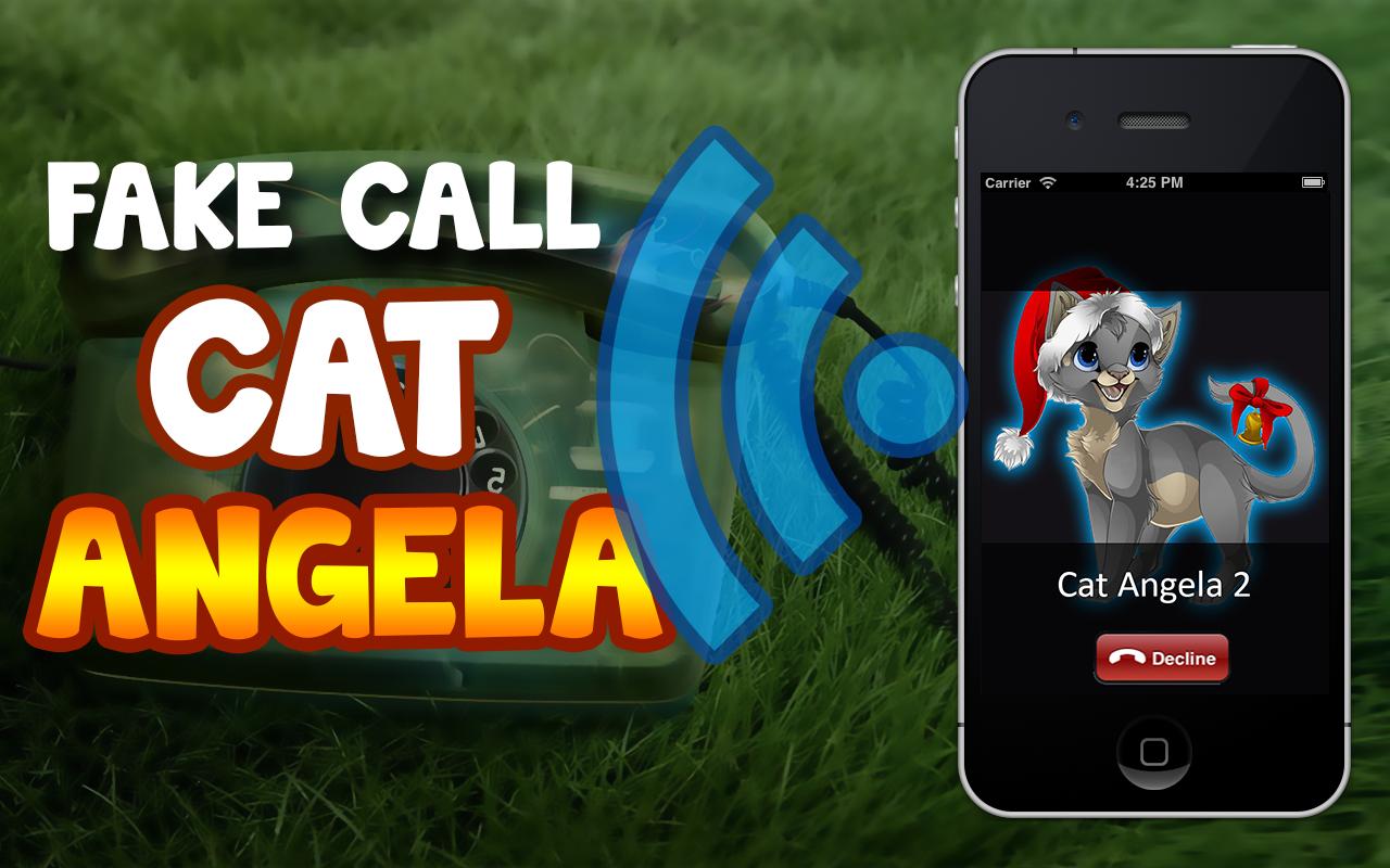 Fake Call Cat Angela