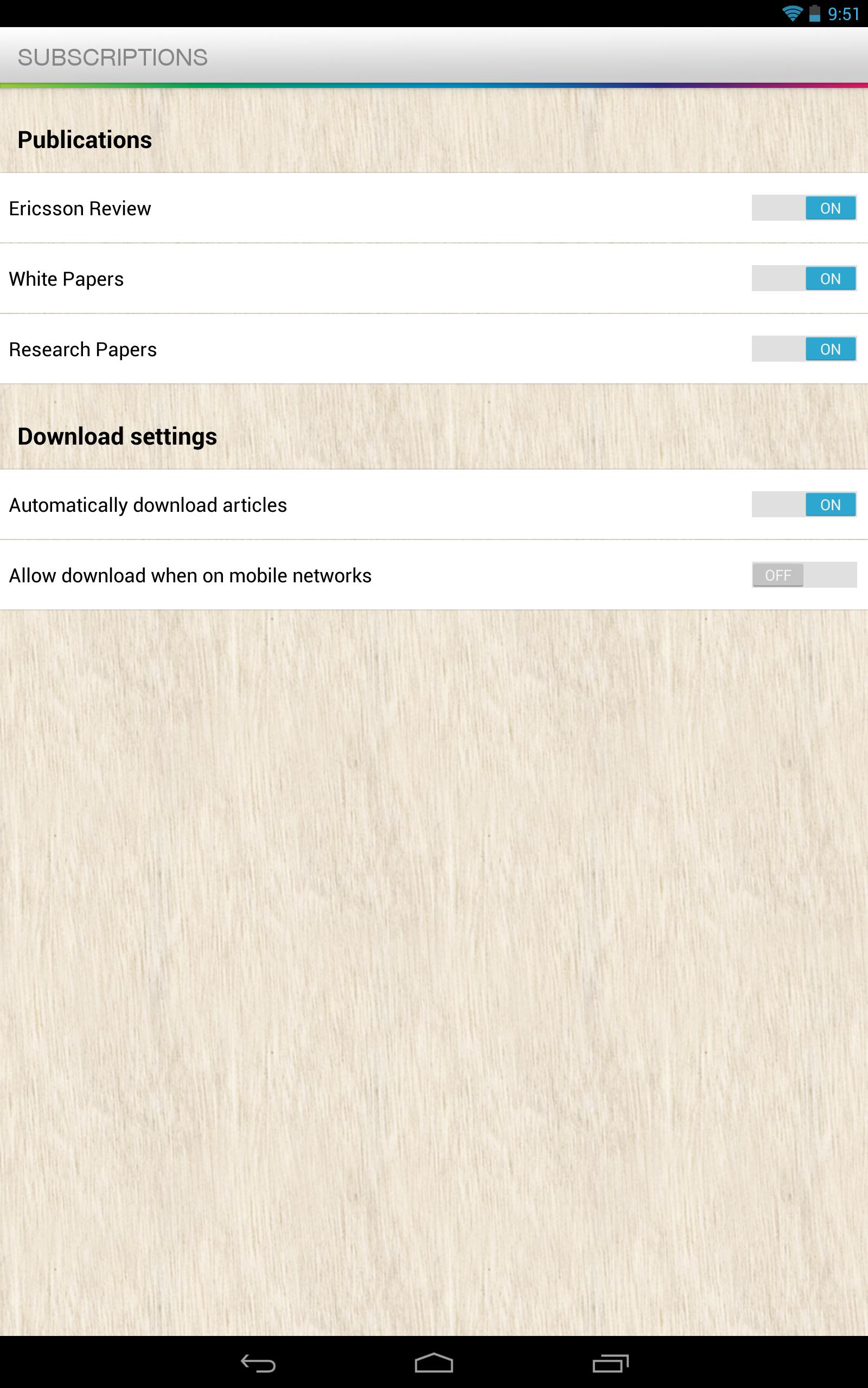 Ericsson Technology Insights