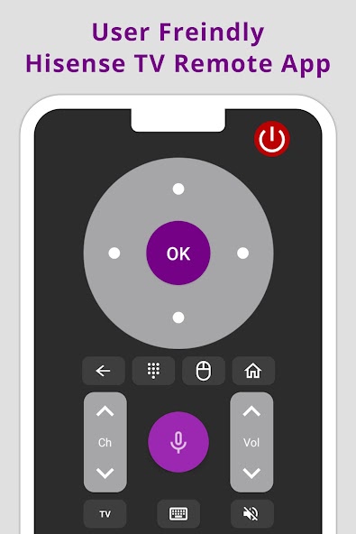 Hisense TV Remote