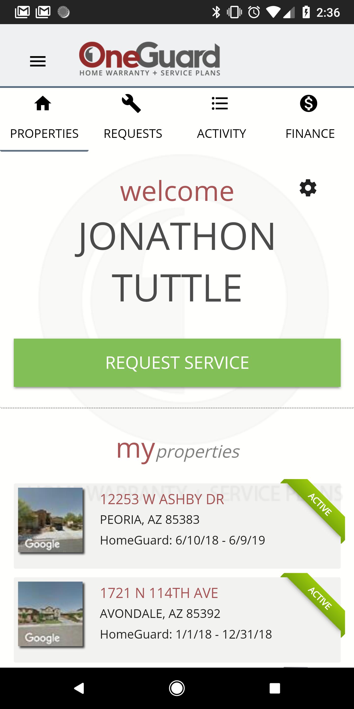 OneGuard for Homeowners